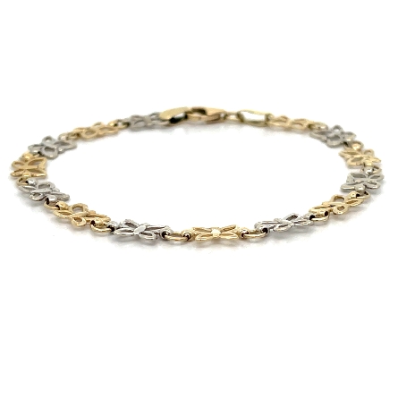/home/earthtreasures/catalog.shopearthtreasures.com/imagedumplarge/EARTH_U5-17199.jpg 14K Yellow and White Gold Estate 6.75inch Butte...