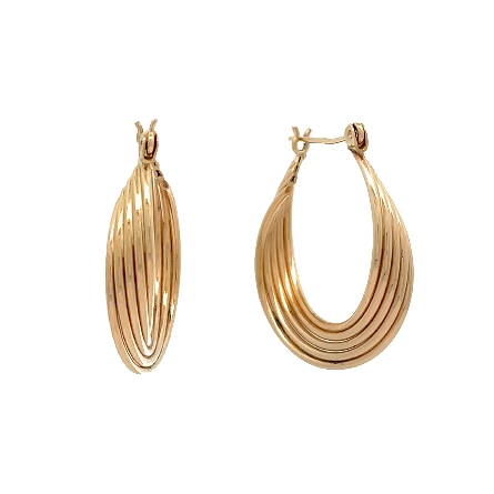 /home/earthtreasures/catalog.shopearthtreasures.com/imagedumplarge/EARTH_U5-17204.jpg 14K Yellow Gold Estate 5Row Wave Hoop Earrings ...