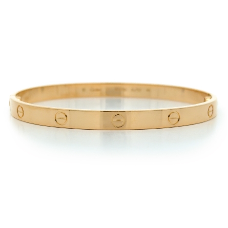 /home/earthtreasures/catalog.shopearthtreasures.com/imagedumplarge/EARTH_U5-17218.jpg 18K Yellow Gold Estate Cartier 6mm   Love   Ban...