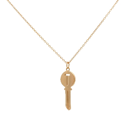 /home/earthtreasures/catalog.shopearthtreasures.com/imagedumplarge/EARTH_U5-17219.jpg 18K Yellow Gold Estate Tiffany&amp;Co   T   Key Nec...