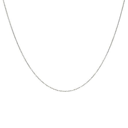 /home/earthtreasures/catalog.shopearthtreasures.com/imagedumplarge/EARTH_U5-17263.jpg 14K White Gold Estate 16.25inch Cable Link Chai...