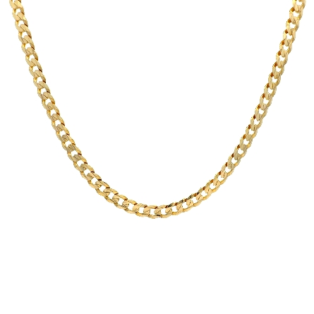 /home/earthtreasures/catalog.shopearthtreasures.com/imagedumplarge/EARTH_U5-17302.jpg 14K Yellow Gold 20inch Curb Link Chain 16.8dwt