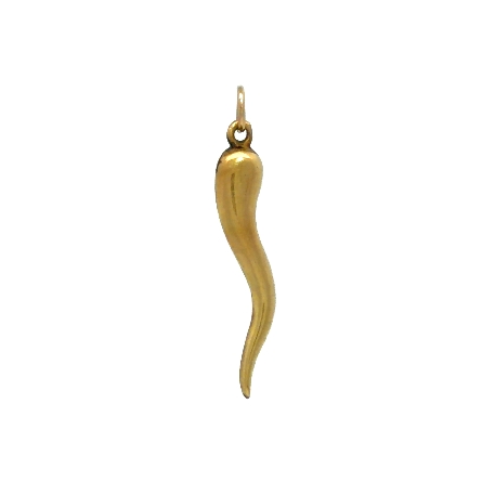 /home/earthtreasures/catalog.shopearthtreasures.com/imagedumplarge/EARTH_U5-17338.jpg 14K Yellow Gold Estate Italian Horn Charm Penda...