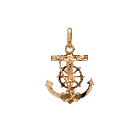 /home/earthtreasures/catalog.shopearthtreasures.com/imagedumplarge/EARTH_U5-17375.jpg 14K Yellow Gold Estate Polished Mariners Cross ...