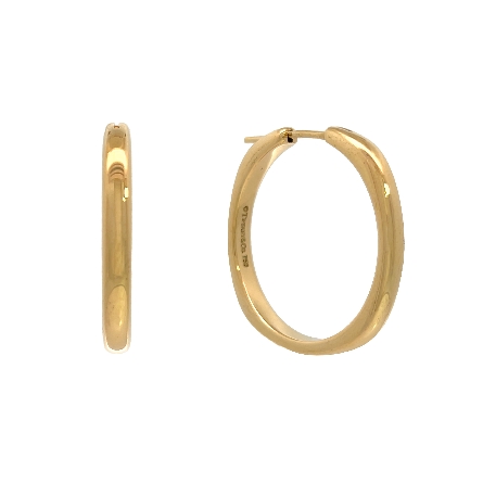 /home/earthtreasures/catalog.shopearthtreasures.com/imagedumplarge/EARTH_U5-17377.jpg 18K Yellow Gold Estate Tiffany&Co Polished Hoop...