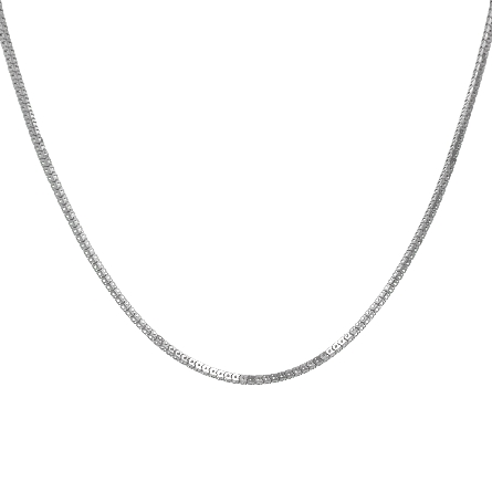 /home/earthtreasures/catalog.shopearthtreasures.com/imagedumplarge/EARTH_U5-17385.jpg 18K White Gold Estate 18inch Diamond Cut Square...