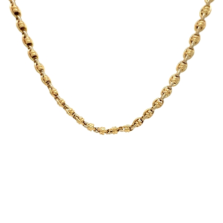 /home/earthtreasures/catalog.shopearthtreasures.com/imagedumplarge/EARTH_U5-17419.jpg 14K Yellow and White Gold Estate 18.5inch Fancy...