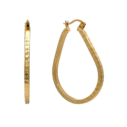 /home/earthtreasures/catalog.shopearthtreasures.com/imagedumplarge/EARTH_U5-17434.jpg 14K Yellow Gold Estate Diamond Cut Large Oval H...