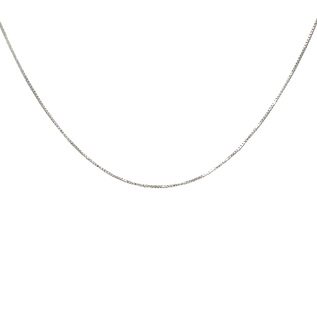 /home/earthtreasures/catalog.shopearthtreasures.com/imagedumplarge/EARTH_U5-17436.jpg 14K White Gold Estate 17inch Box Chain 1.4dwt