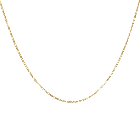 /home/earthtreasures/catalog.shopearthtreasures.com/imagedumplarge/EARTH_U5-17444.jpg 14K Yellow Gold Estate 20inch Fine Figaro Chain...