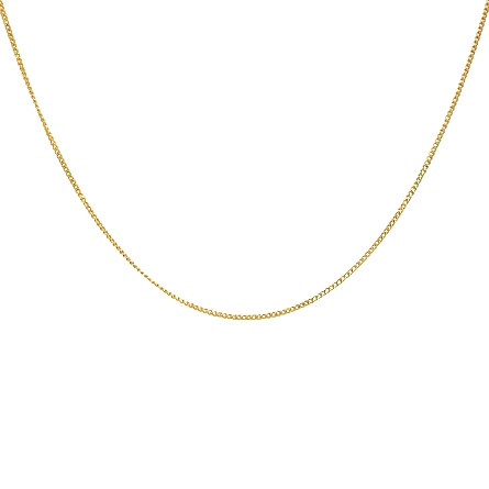 /home/earthtreasures/catalog.shopearthtreasures.com/imagedumplarge/EARTH_U5-17488.jpg 14K Yellow Gold Estate 19.5inch Curb Link Chain...