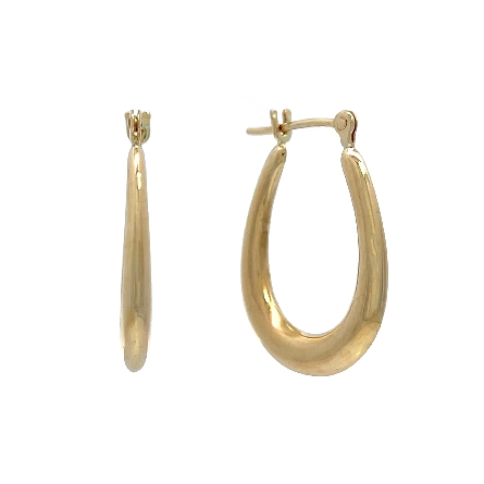 /home/earthtreasures/catalog.shopearthtreasures.com/imagedumplarge/EARTH_U5-17505.jpg 14K Yellow Gold Estate Graduated Oval Hoop Earr...