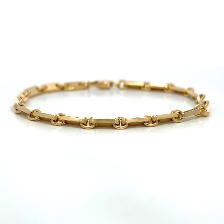/home/earthtreasures/catalog.shopearthtreasures.com/imagedumplarge/EARTH_U5-17508.jpg 18K Yellow Gold Estate Cartier Bar Link Bracele...