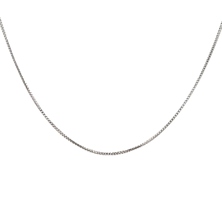 /home/earthtreasures/catalog.shopearthtreasures.com/imagedumplarge/EARTH_U5-17527.jpg 18K White Gold Estate Square Franco Chain 16inc...