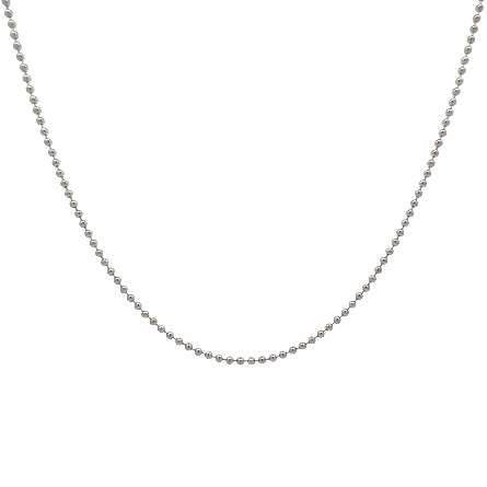 /home/earthtreasures/catalog.shopearthtreasures.com/imagedumplarge/EARTH_U5-17528.jpg 14K White Gold Estate 16inch Beaded Link Chain ...