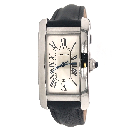 Stainless Steel Estate Cartier Tank Automatic W...