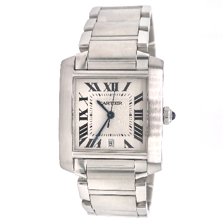 Stainless Steel Estate Cartier Tank Automatic W...