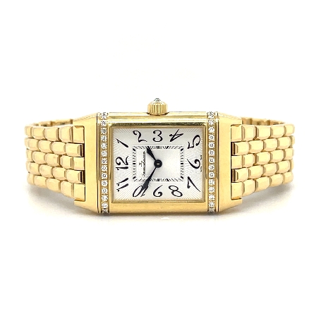18K Yellow Gold Estate Jaeger-LeCoultre Duetto ...