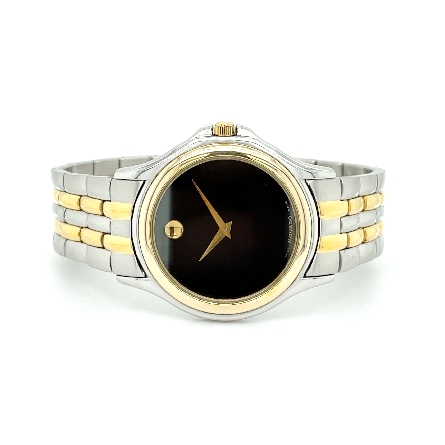 Stainless Steel and Gold Plate Estate Movado Wa...
