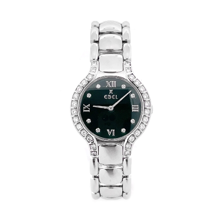 Stainless Steel Estate Ebel Ladies Beluga Green...