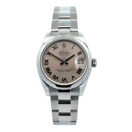Stainless Steel Estate Rolex Ladies Oyster Perp...