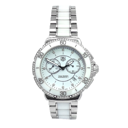 Ceramic and Stainless Steel Estate Tag Heuer La...