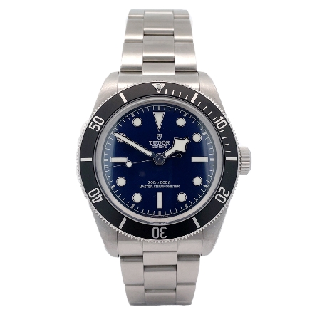 Stainless Steel Estate Tudor Geneve Black Bezel...