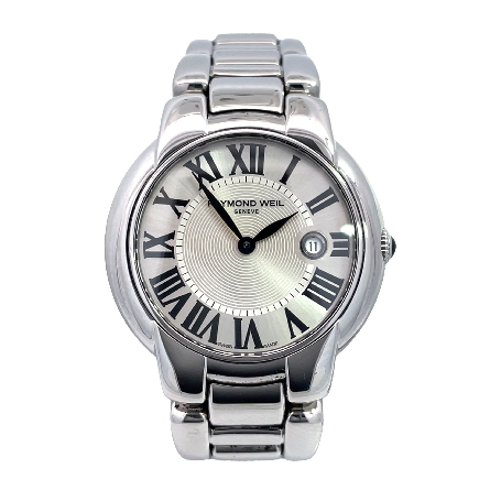 /home/earthtreasures/catalog.shopearthtreasures.com/imagedumplarge/EARTH_U6-19743.jpg Stainless Steel Estate Raymond Weil Noemia Roun...