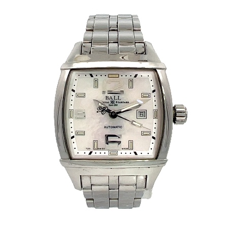 /home/earthtreasures/catalog.shopearthtreasures.com/imagedumplarge/EARTH_U6-19807.jpg Stainless Steel Estate Ball Automatic Watch w/M...