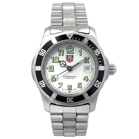 /home/earthtreasures/catalog.shopearthtreasures.com/imagedumplarge/EARTH_U6-19814.jpg Stainless Steel Estate Tag Heuer Ladies Profess...