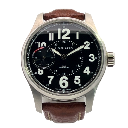 /home/earthtreasures/catalog.shopearthtreasures.com/imagedumplarge/EARTH_U6-19842.jpg Stainless Steel Estate Hamilton Khaki Automatic...