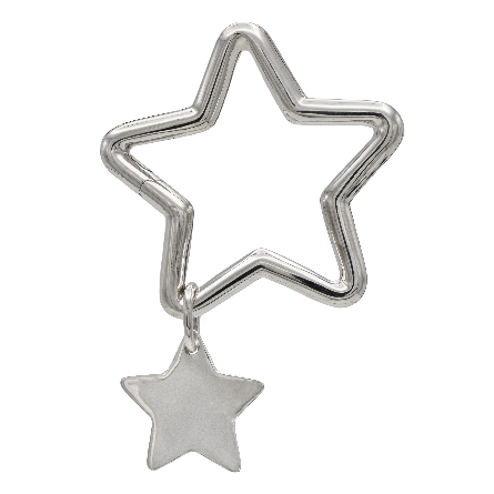 Sterling Silver Estate Tiffany &amp; Co Double Star...