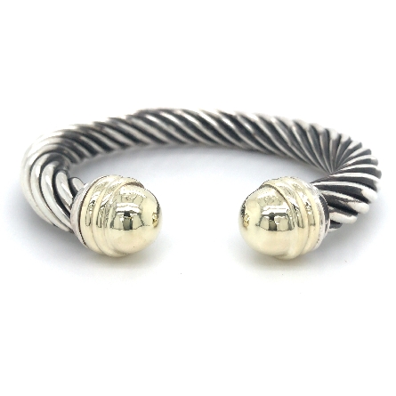 Sterling Silver and 14K Yellow Gold Estate Davi...