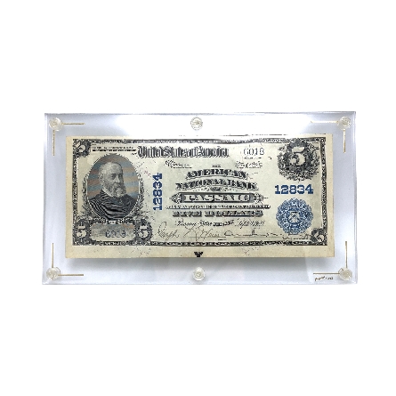 Estate $5.00 National Currency 1925 Bank Passia...
