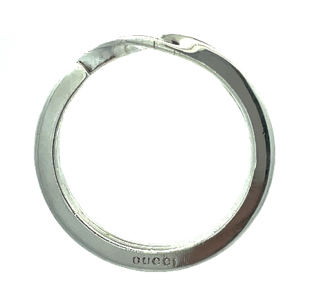 Sterling Silver Estate Gucci Key Ring 8.2dwt