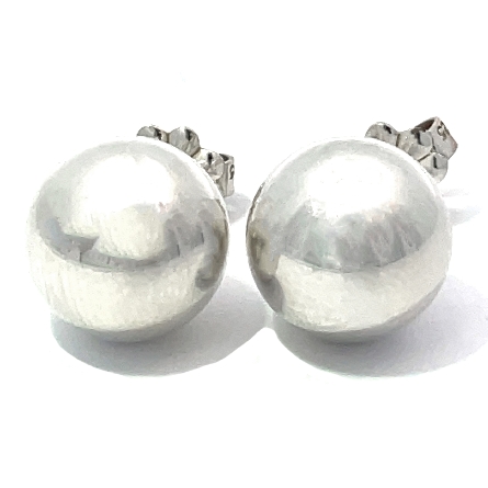 Sterling Silver Estate Tiffany & Company Ball Post Earrings 3.2dwt