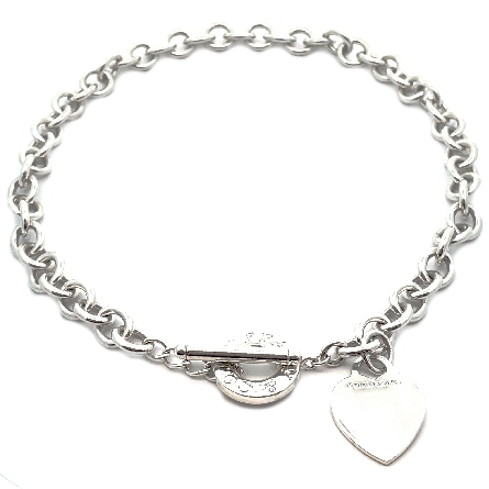Sterling Silver Estate 16inch Tiffany and Co He...