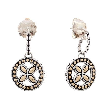 18K Yellow Gold and Sterling Silver Estate John...