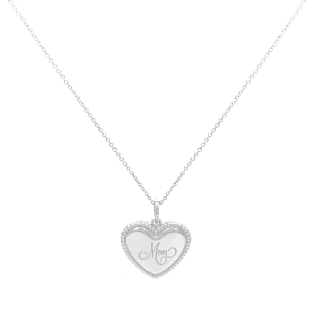Sterling Silver Estate Tiffany and Co Mom Heart...