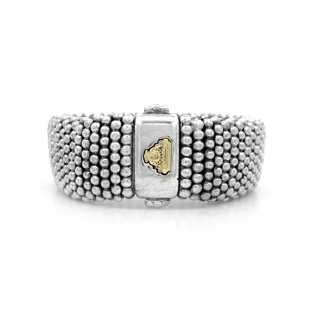 Sterling Silver and 18K Yellow Gold Estate Lago...