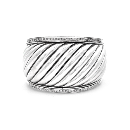 Sterling Silver Estate David Yurman Prong Set C...