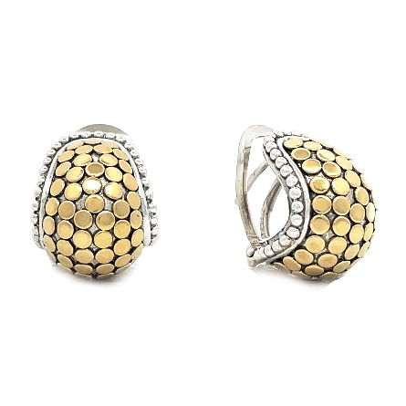 Sterling Silver and 18K Yellow Gold Estate John...