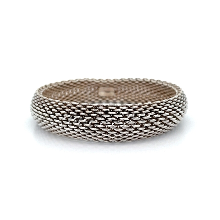 /home/earthtreasures/catalog.shopearthtreasures.com/imagedumplarge/EARTH_U7-15383.jpg Sterling Silver Estate Tiffany&amp;Co Somerset Mesh...