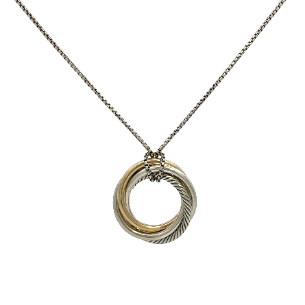 /home/earthtreasures/catalog.shopearthtreasures.com/imagedumplarge/EARTH_U7-15433.jpg Sterling Silver and 14K Yellow Gold Estate Davi...
