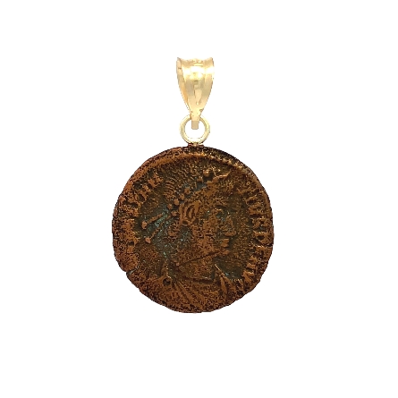 /home/earthtreasures/catalog.shopearthtreasures.com/imagedumplarge/EARTH_U7-15446.jpg 18K Yellow Gold and Copper Estate Ancient Coin ...