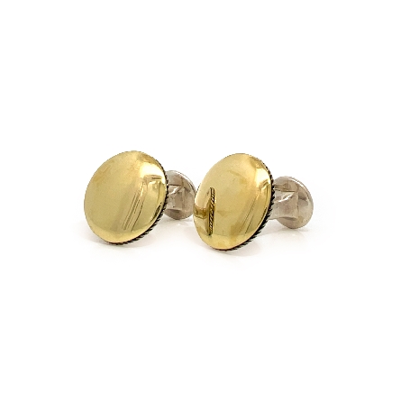 /home/earthtreasures/catalog.shopearthtreasures.com/imagedumplarge/EARTH_U7-15459.jpg 18K Yellow Gold and Sterling Silver Estate Davi...