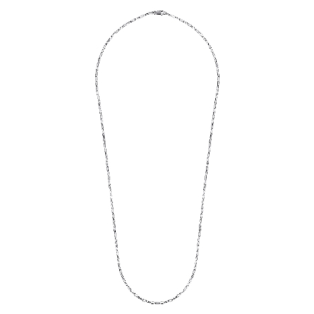 Sterling Silver Gabriel 26inch Paperclip Necklace #NK6768-26SVJJJ (S2232778)