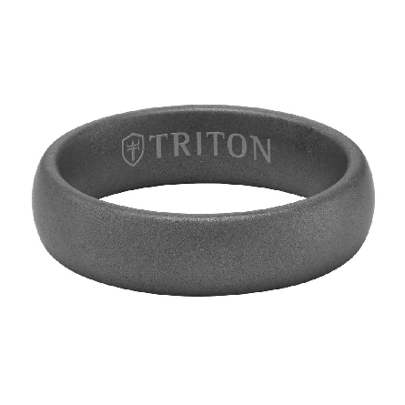 Grey Tungsten Carbide 6mm Wedding Band Size 10 #11-6055C6