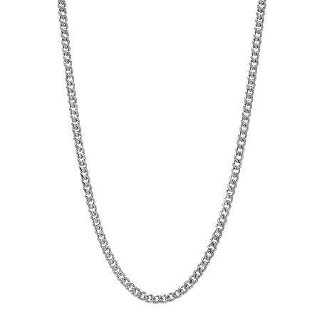 Stainless Steel 24inch 4.6mm Polished Curb Chain #SPN28-24