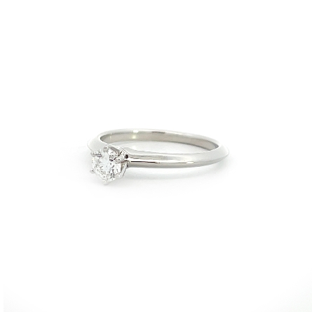 Platinum Estate Tiffany and Company 6Prong Solitaire Engagement Ring Size6 w/1Diam=.31ct VS1 I 2.3dwt w/Box&Papers